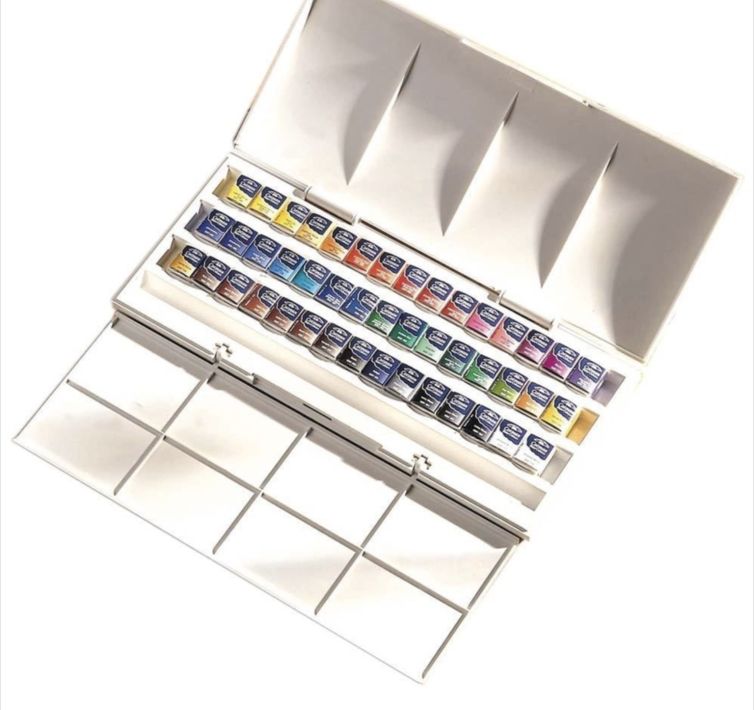 Caja Acuarela Cotman 45 medio godets Winsor & Newton Art.-Nr. 0390471