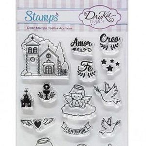 Sello acrílico Comunión, STAMP01 , Dayka