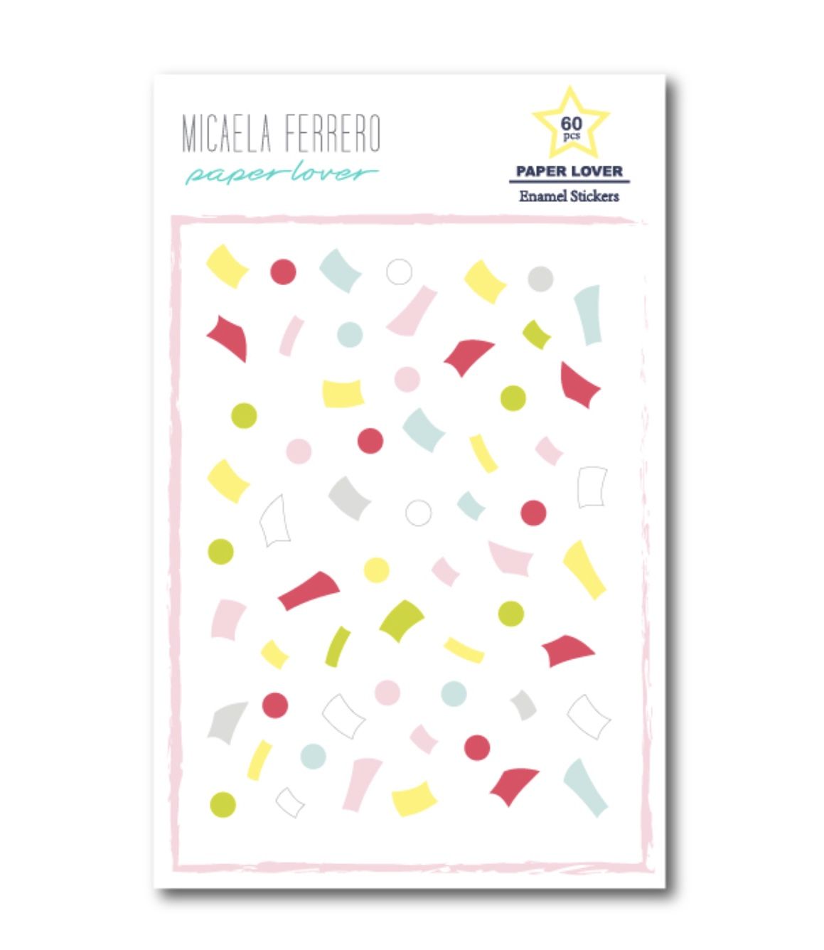 Dots 60 piezas,stickers