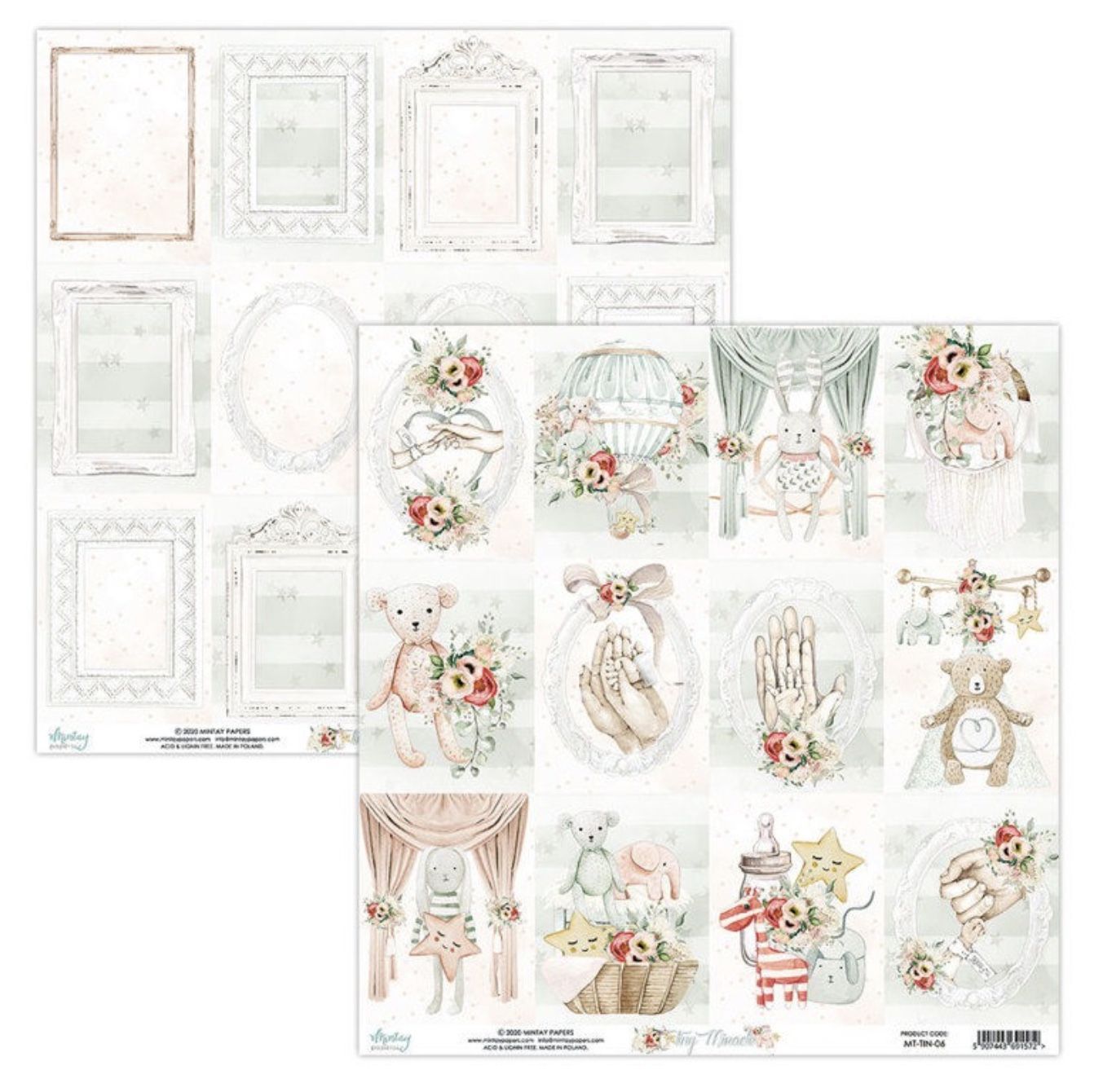 Colección scrap Tiny Mirake , Mintay