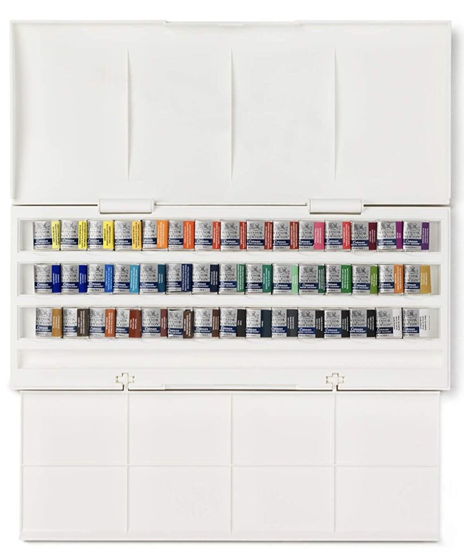 Caja Acuarela Cotman 45 medio godets Winsor & Newton Art.-Nr. 0390471
