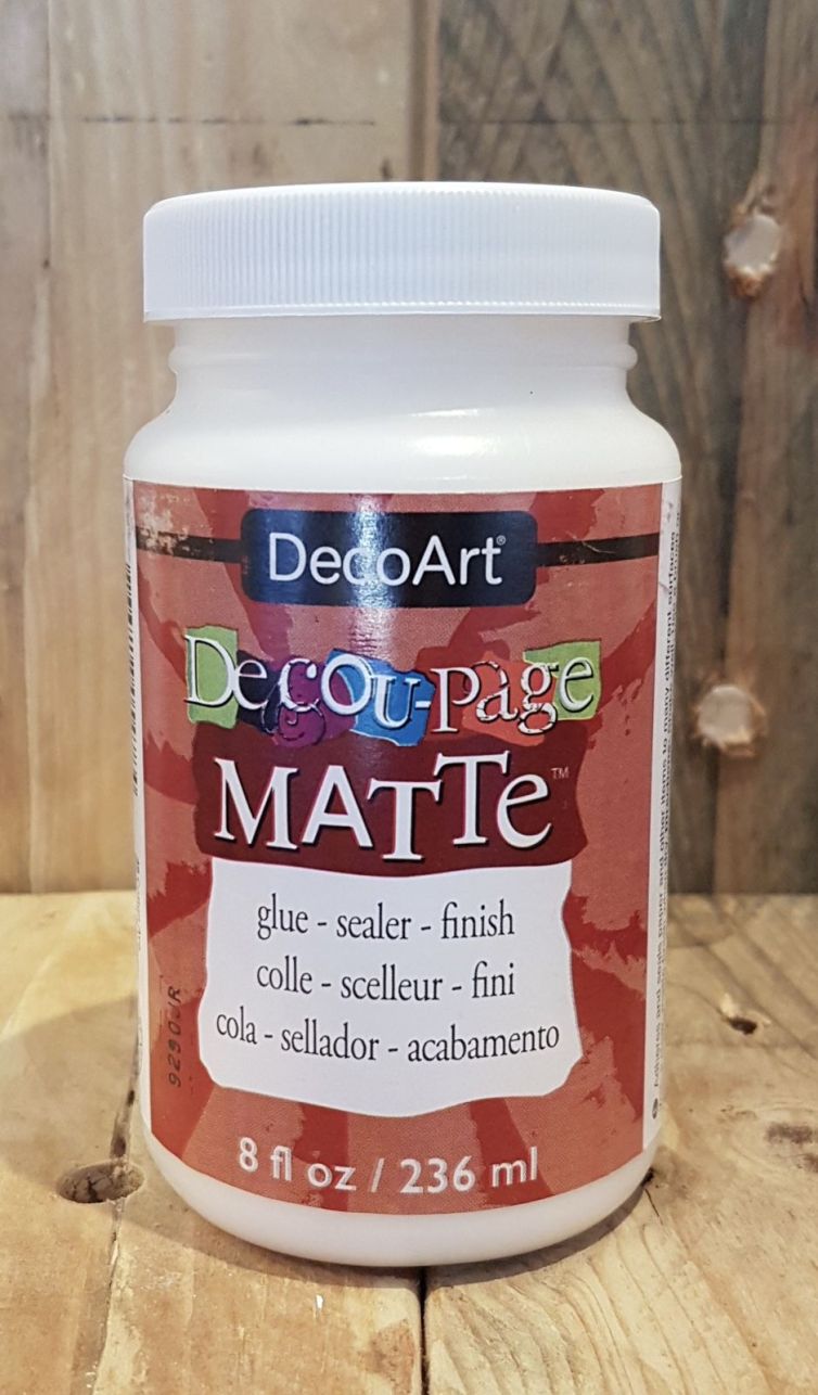 Pegamento decoupage mate