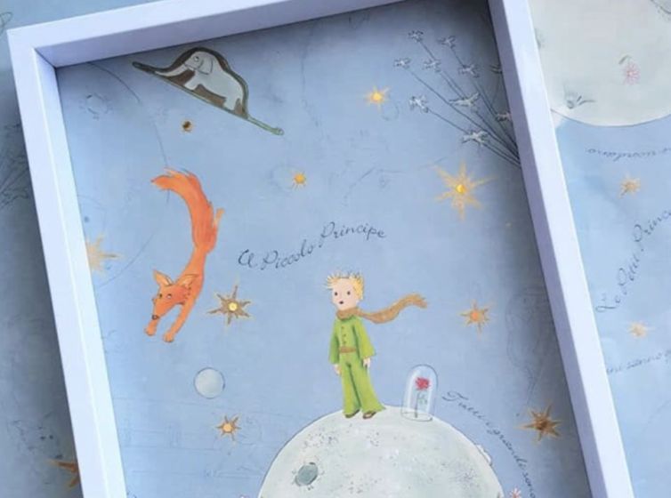 Papel decoupage “ el principito “ kartos , 70 x 100