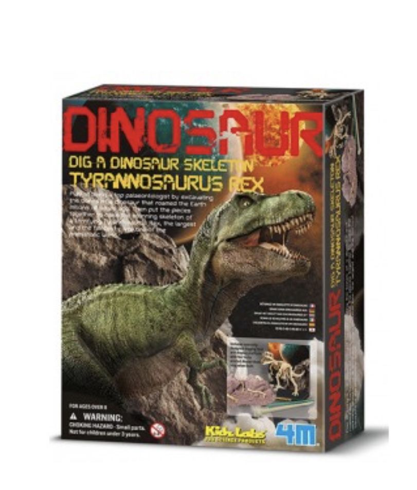 Dinosaur Tyrannosaurus Rex, +8 años , 4M