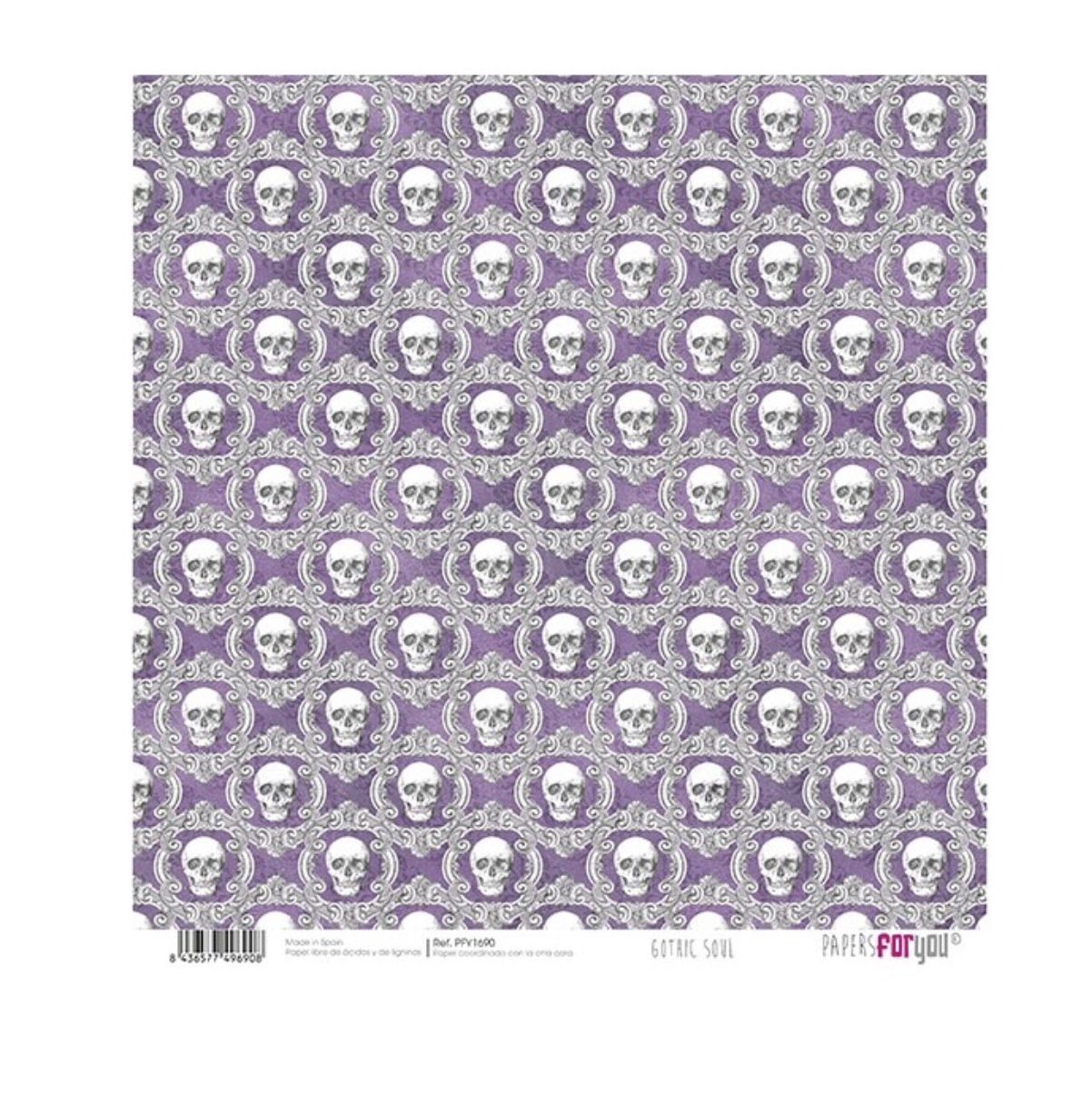 Colección scrap Gothic Soul Collection, papersforyou, 30 x 30 ,