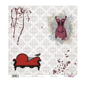 Colección scrap Gothic Soul Collection, papersforyou, 30 x 30 ,