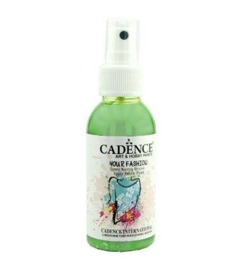 Pintura para Tela en Spray YOUR FASHION, verde, YF1111, 100 ml, Cadence