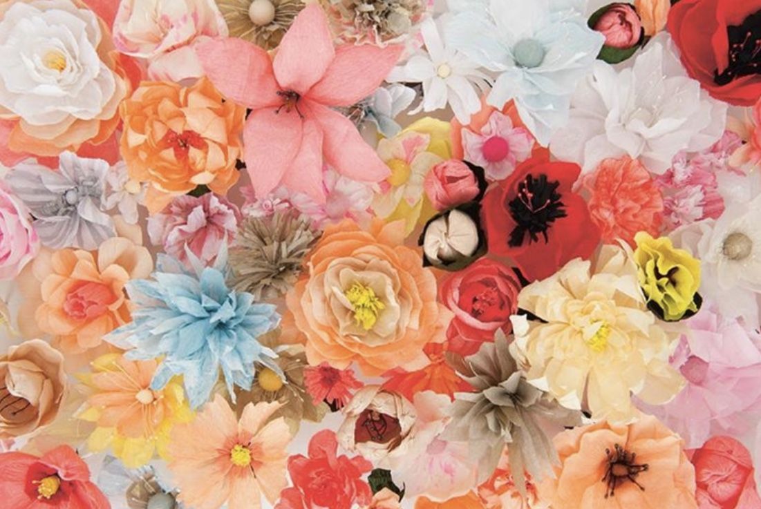 Tape rosa floral