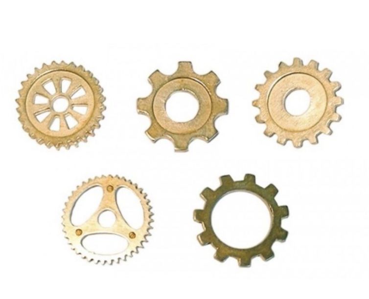 Pieza metálica, MitForm, MIT055, set 5 engranajes