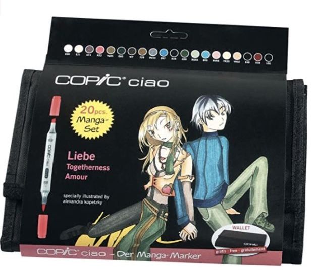 Copic Ciao 20 colores Manga-set
