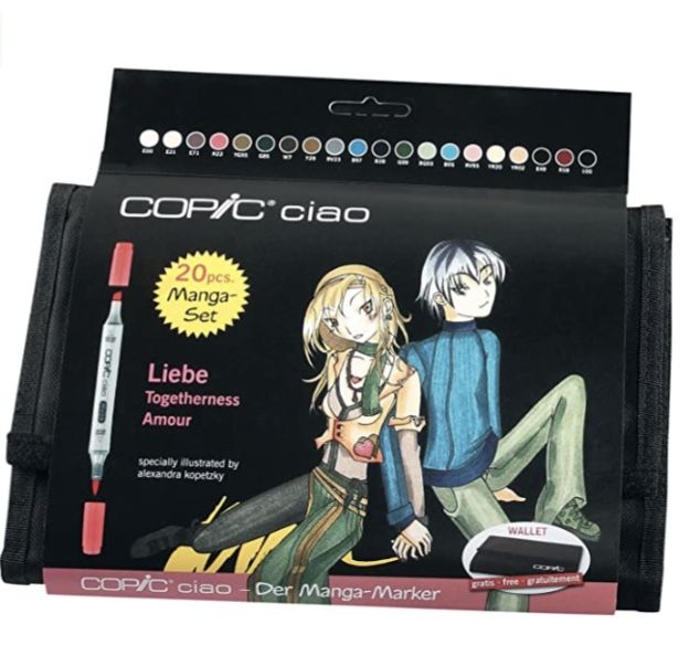 Copic Ciao 20 colores Manga-set