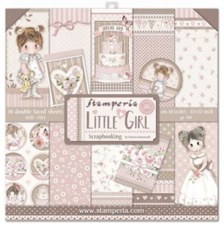 Colección Stamperia , Little Girl