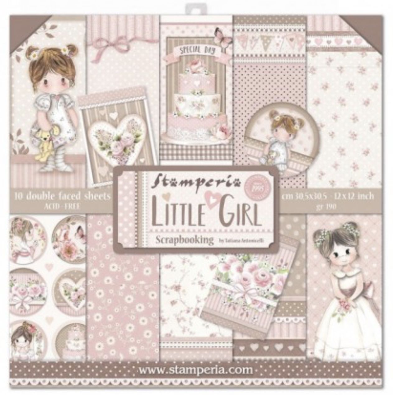 Colección Stamperia , Little Girl