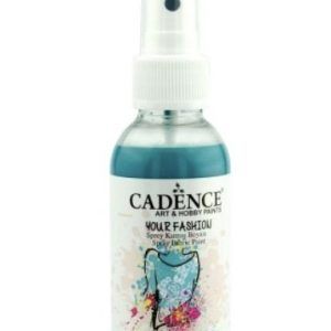 Pintura para Tela en Spray YOUR FASHION, Turquesa, 100 ml , YF1115, Cadence