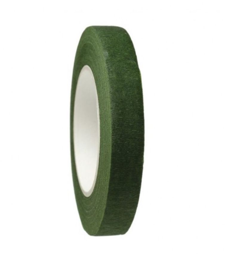 Rollo de tape verde para flores