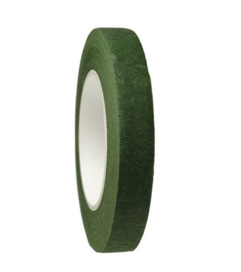 Rollo de tape verde para flores