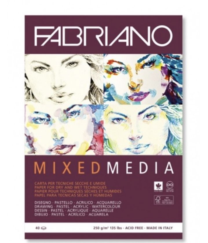 Bloc Mixed Media A3 Fabriano Art.-Nr. 19100382