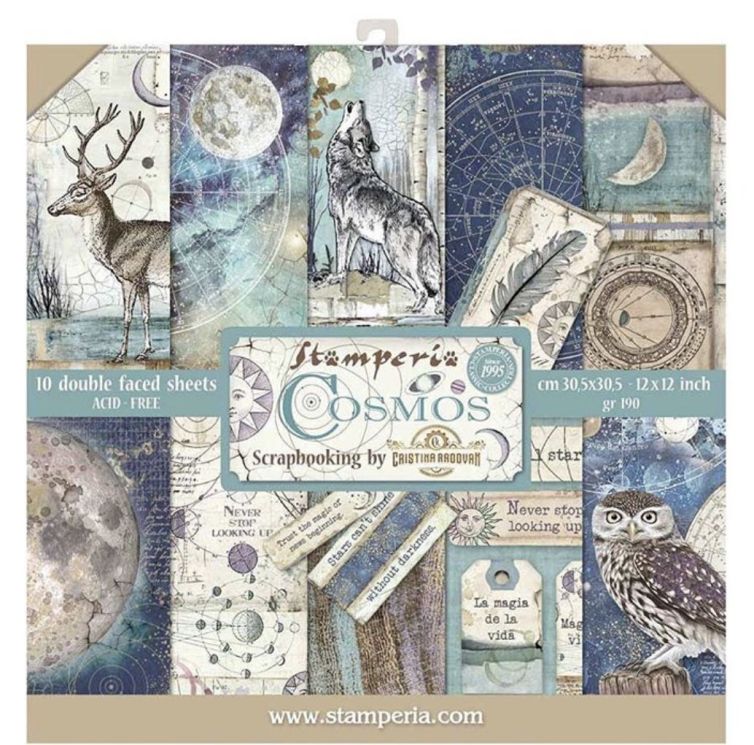 Colección Stamperia Cosmos
