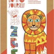 4 puzzles para colorear, + 4 años, DJ07946