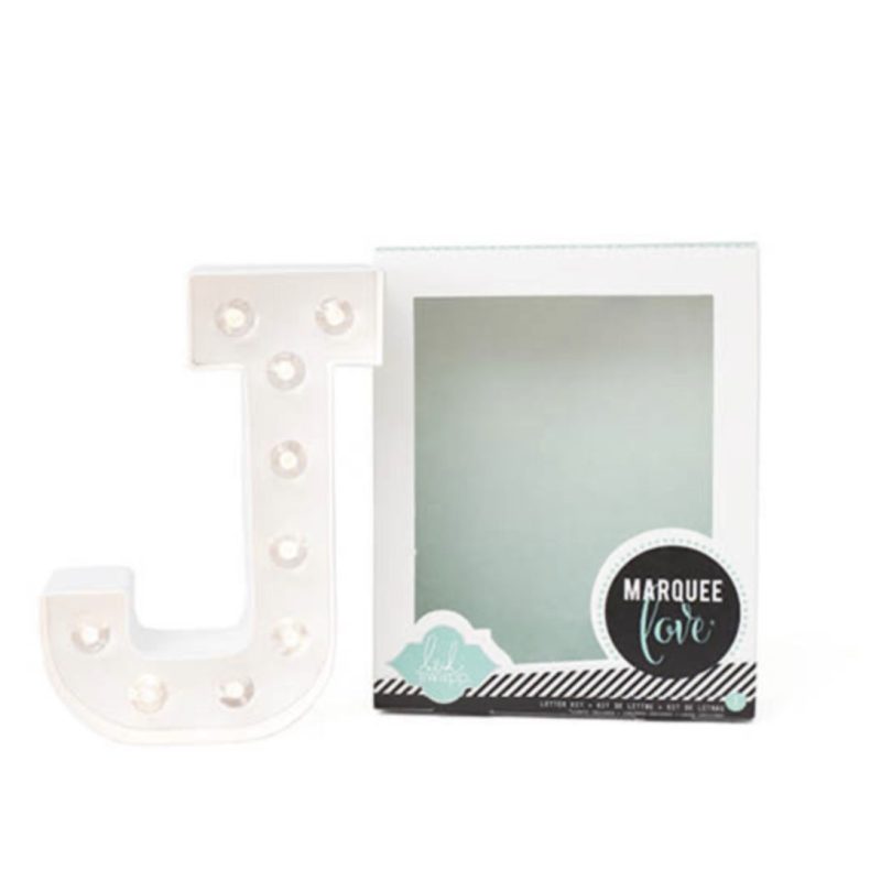 Letra con luz Marquee Love "J" Art.-Nr. 369089