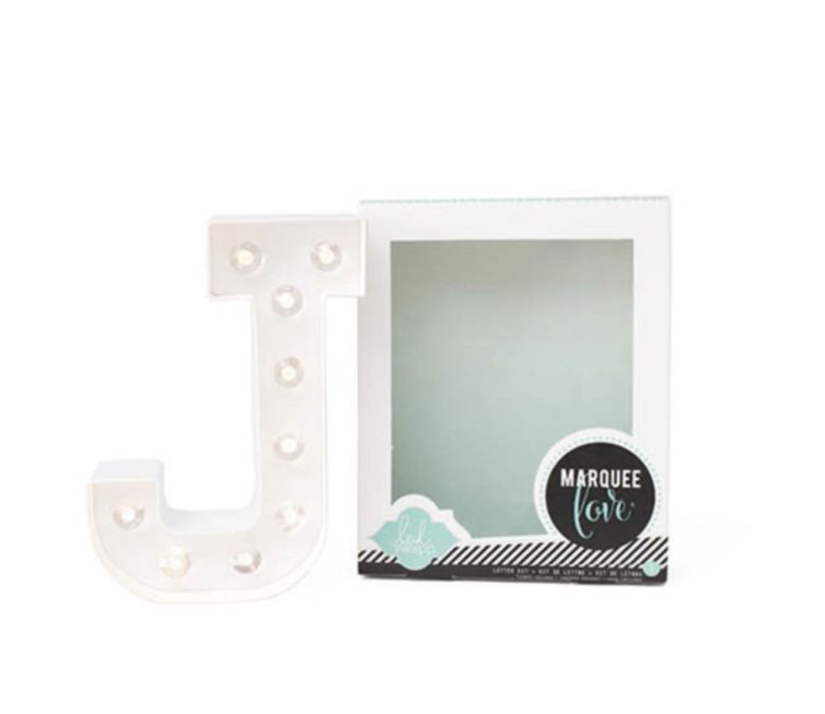 Letra con luz Marquee Love «J» Art.-Nr. 369089