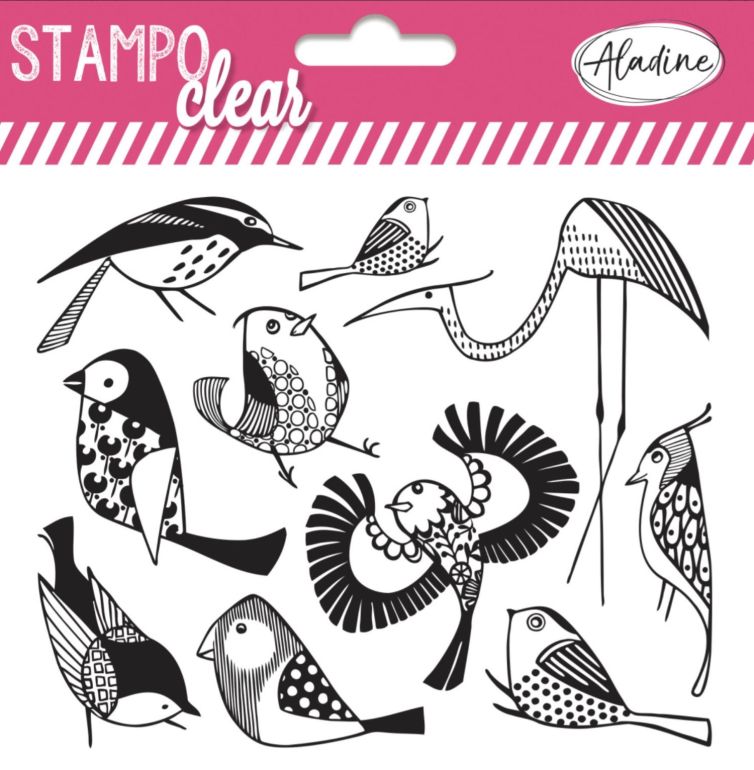 Sello pájaros,Aladine, 04210
