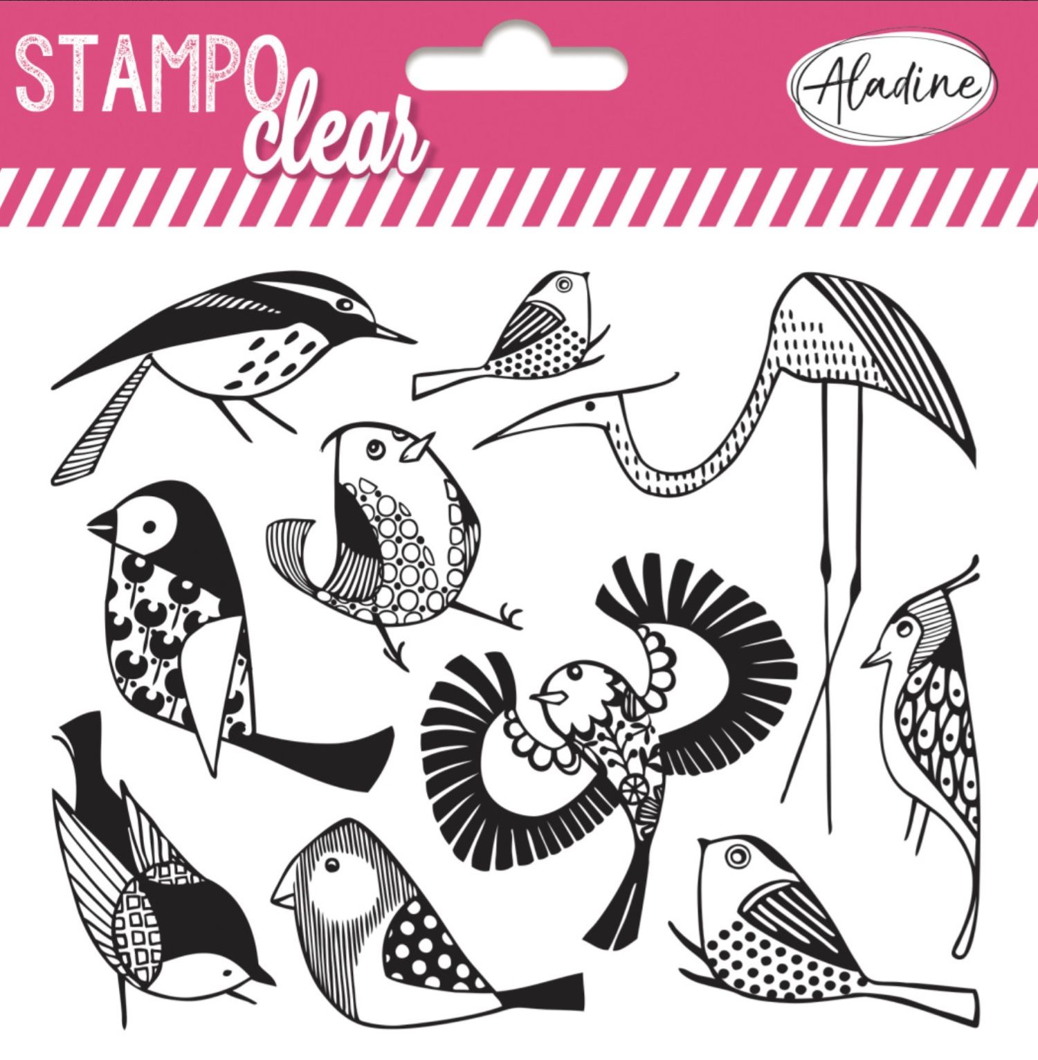 Sello pájaros,Aladine, 04210