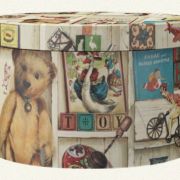 Papel decoupage vintage toy shelves, 70 x 100cm, WP14-04