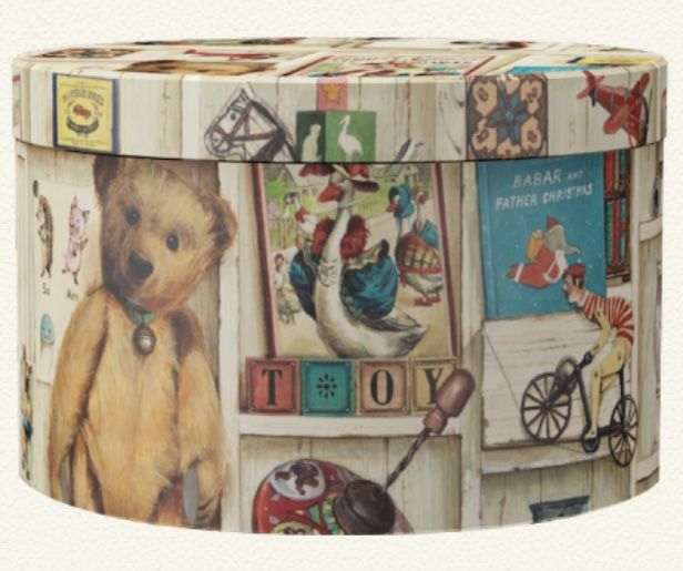 Papel decoupage vintage toy shelves, 70 x 100cm, WP14-04