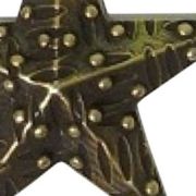 Pieza metálica, MitForm, MIT069, estrella chapa
