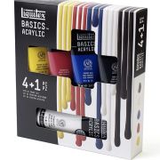 Set Acrílico Basics – 4x75ml, 118ml Blanco – Essentials Art.-Nr. 3699301