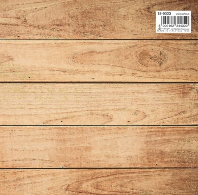 Papel decoupage “ madera” , KARTOS, 70 x 100 cm , 9023