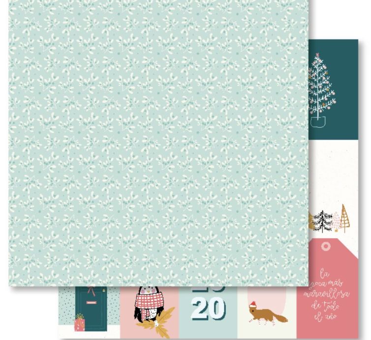 Colección papeles Wonderland, lora Bailora , 30,5 x 30, 5