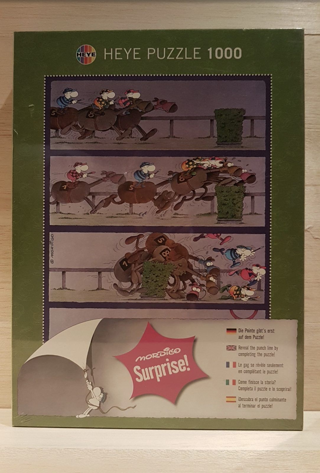 HEYE Puzzle 1000 Surprise! Horses