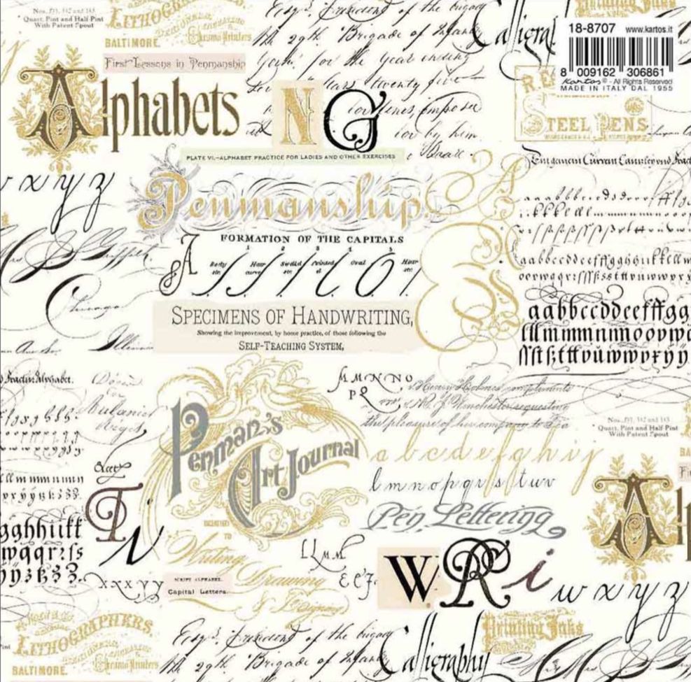 Papel KARTOS, CALLIGRAPHY, 70 x 100