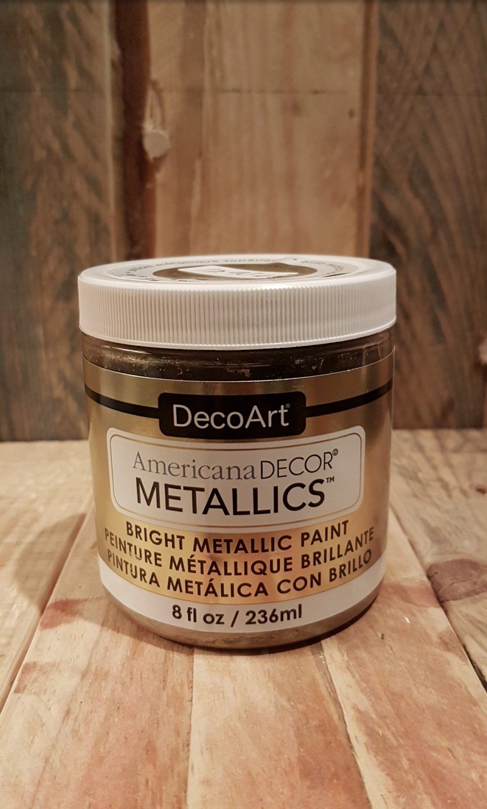 Pintura metálica con brillo, champagne