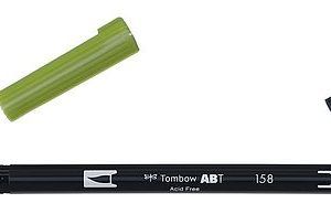 Rotulador ABT Dual Brush Pen (29) Dark Olive 158
