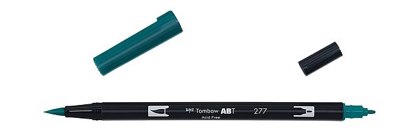 Rotulador ABT Dual Brush Pen (26) Dark Green 277