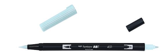Rotulador ABT Dual Brush Pen (40) Sky Blue 451