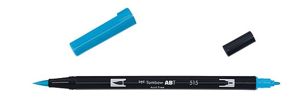 Rotulador ABT Dual Brush Pen (43) Light Blue 515
