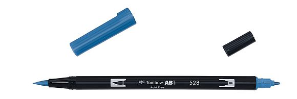 Rotulador ABT Dual Brush Pen (38) Navy Blue 528