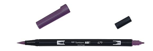Rotulador ABT Dual Brush Pen (58) Dark Plum 679