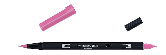 Rotulador ABT Dual Brush Pen (66) Pink Rose 703
