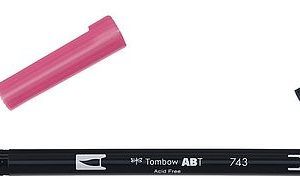 Rotulador ABT Dual Brush Pen (67) Hot Pink 743