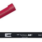 Rotulador ABT Dual Brush Pen (01) Crimson 847