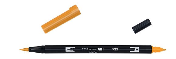 Rotulador ABT Dual Brush Pen (10) Chrome Orange 993