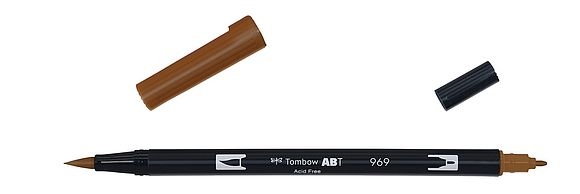 Rotulador ABT Dual Brush Pen (80) Chocolate 969