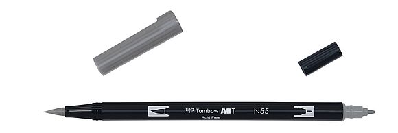 Rotulador ABT Dual Brush Pen (91) Cool Gray 7 N55