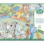 Crear con 80 formas, 3-6 años, DJO 8997