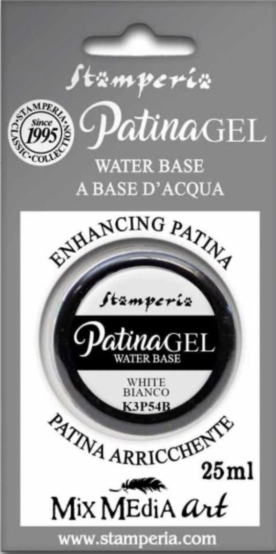 Pátina gel blanca, Stamperia, K3P54B